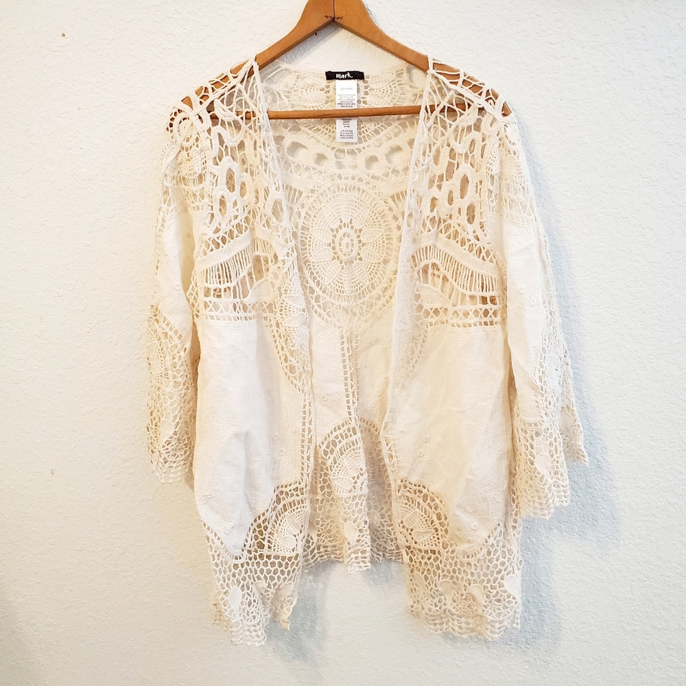 Mark. | Boho Crochet Kimono | XL